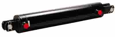 WEN WT2004 Cross Tube Hydraulic Cylinder with 2 Bore and 4-inch Stroke Black